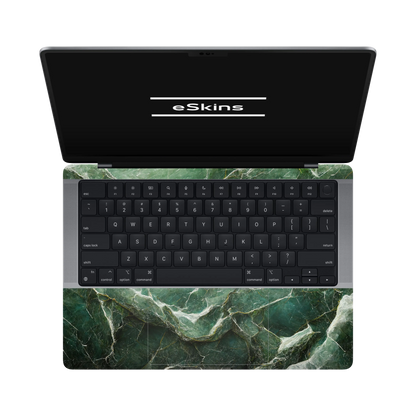 Folie de protectie MacBook Pro 14" M5 (2025), eSkins Signature, Mystic Emerald