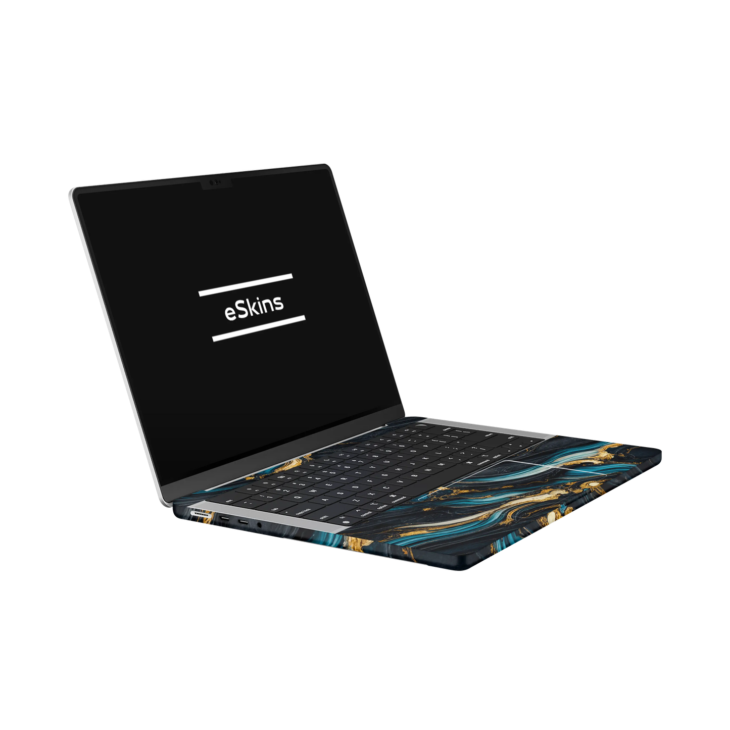 Folie de protectie MacBook Pro 14" M5 (2025), eSkins Signature, Mystic Ocean