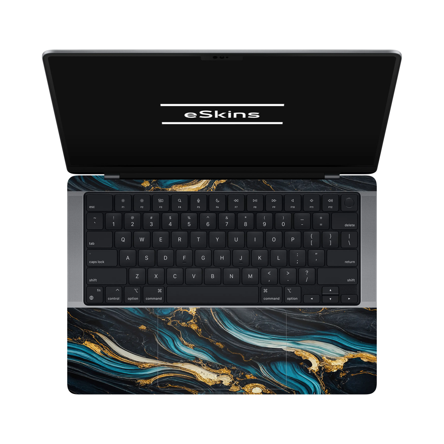 Folie de protectie MacBook Pro 14" M5 (2025), eSkins Signature, Mystic Ocean