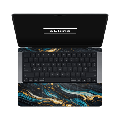 Folie de protectie MacBook Pro 14" M5 (2025), eSkins Signature, Mystic Ocean