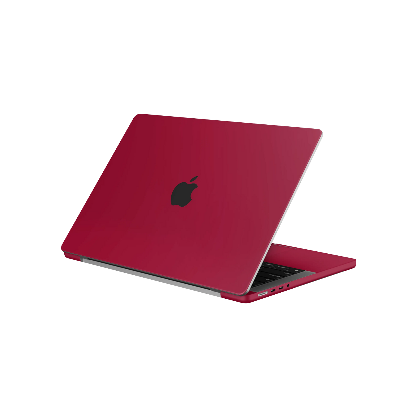 Folie de protectie MacBook Pro 14" M5 (2025), eSkins Unique, Skin Mat Rosu