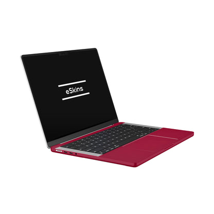 Folie de protectie MacBook Pro 14" M5 (2025), eSkins Unique, Skin Mat Rosu