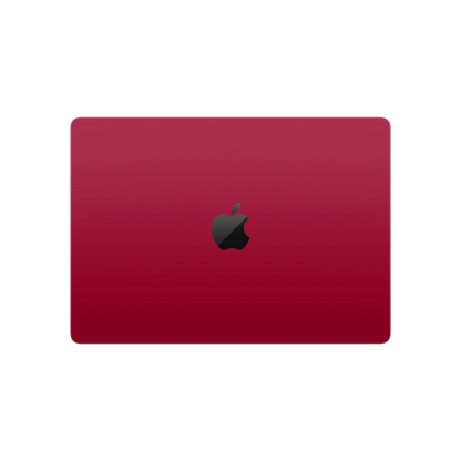 Folie de protectie MacBook Pro 14" M5 (2025), eSkins Unique, Skin Mat Rosu