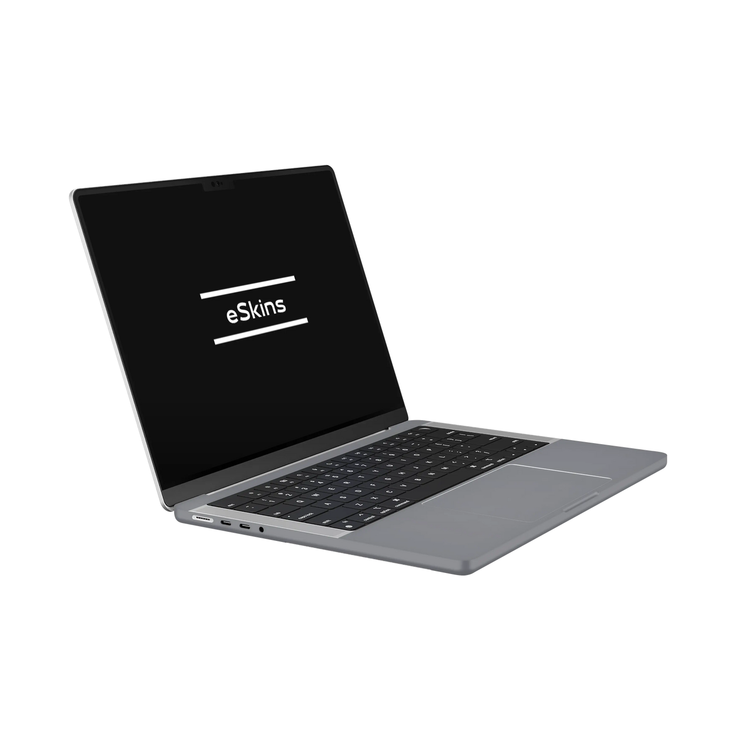 Folie de protectie MacBook Pro 14" M5 (2025), eSkins Unique, Skin Mat Gri