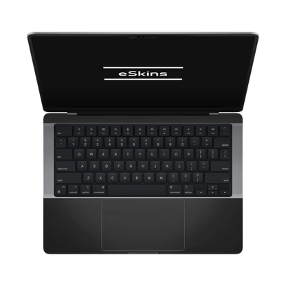 Folie de protectie MacBook Pro 14" M5 (2025), eSkins Unique, Skin Mat Negru