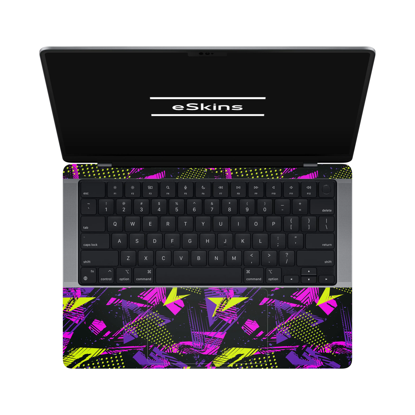 Folie de protectie MacBook Pro 14" M5 (2025), eSkins Signature, Skin Urban Graffiti