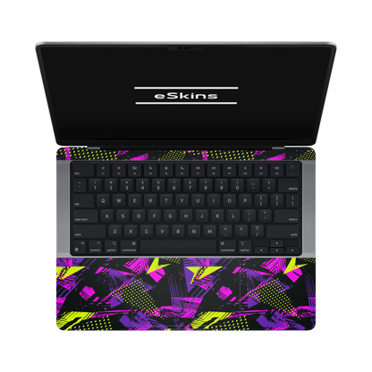 Folie de protectie MacBook Pro 14" M5 (2025), eSkins Signature, Skin Urban Graffiti