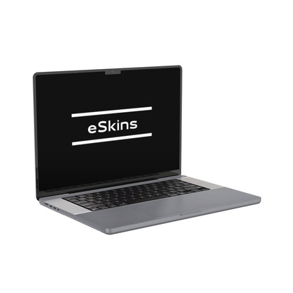 Folie de protectie MacBook Pro 16" M1 (2021), eSkins Unique, Skin Mat Gri