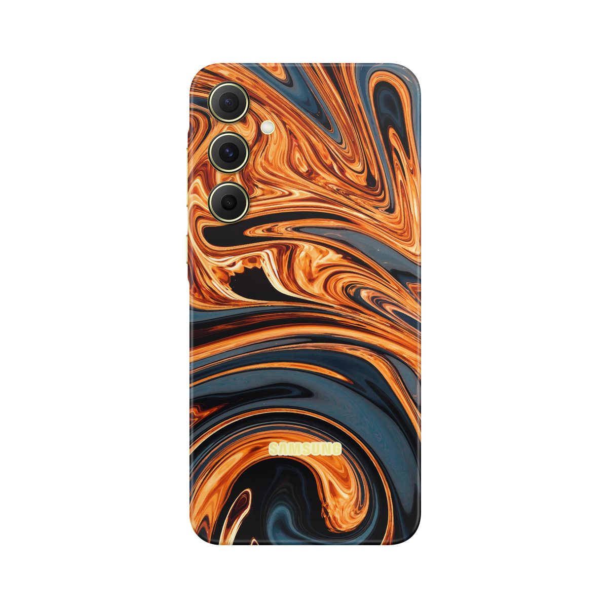Folie de protectie pentru Samsung Galaxy A15, eSkins Signature, Skin Amber Blaze