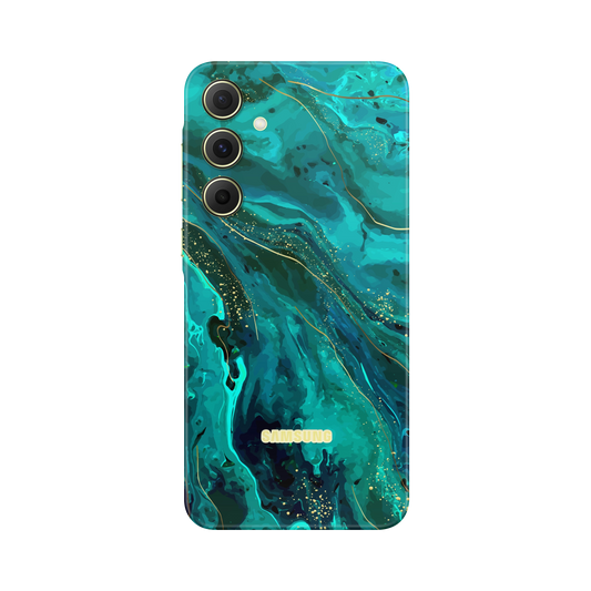 Folie de protectie pentru Samsung Galaxy A15, eSkins Signature, Skin Celestial Lagoon