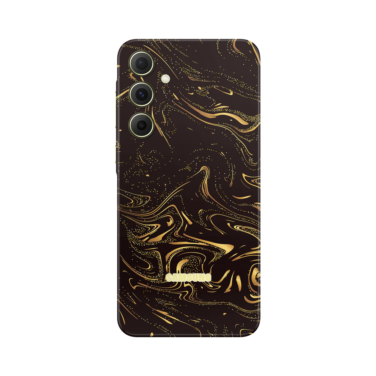 Folie de protectie pentru Samsung Galaxy A15, eSkins Signature, Skin Golden Noir