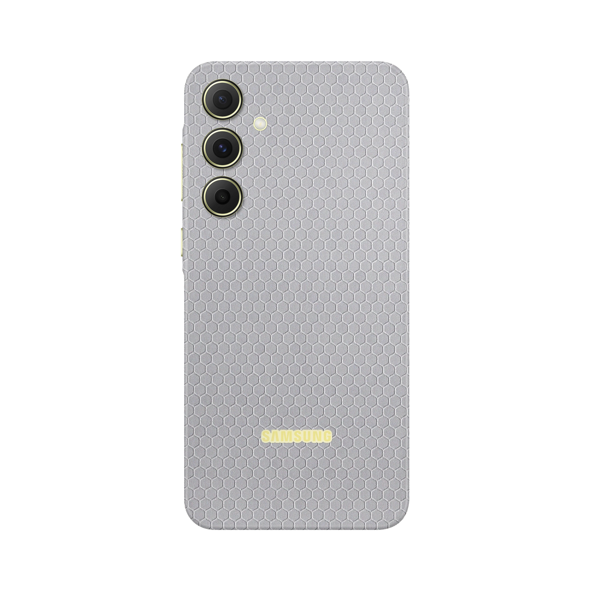 Folie de protectie pentru Samsung Galaxy A15, eSkins Elegans, Skin Honeycomb Gri