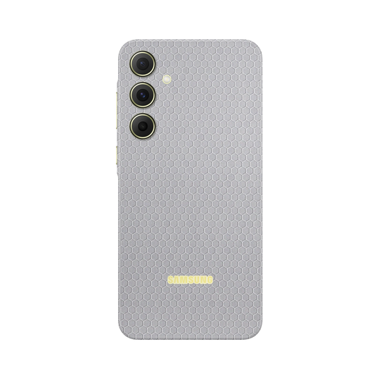 Folie de protectie pentru Samsung Galaxy A15, eSkins Elegans, Skin Honeycomb Gri