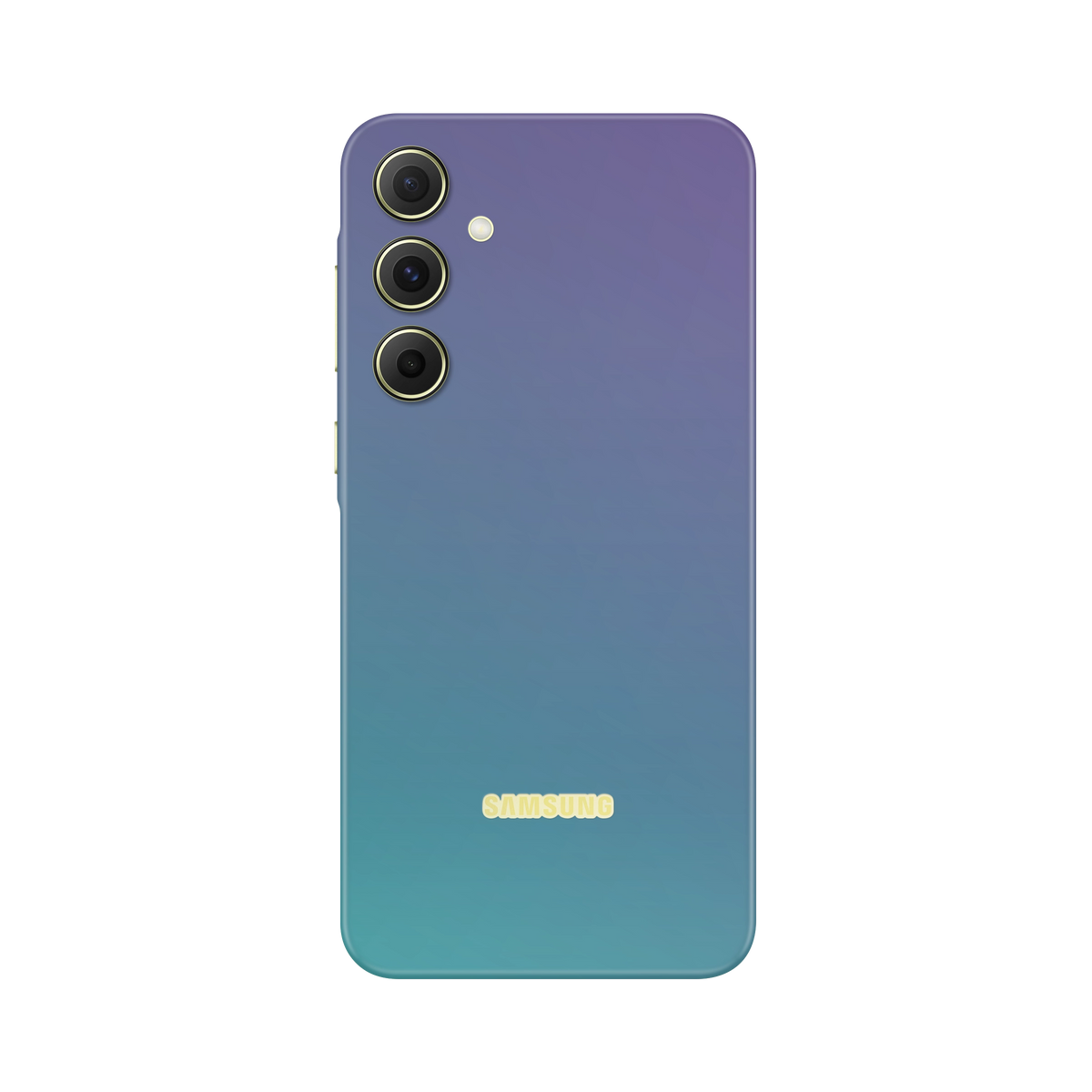 Folie de protectie pentru Samsung Galaxy A15, eSkins Unique, Skin Cameleon Turcoaz-Lavanda