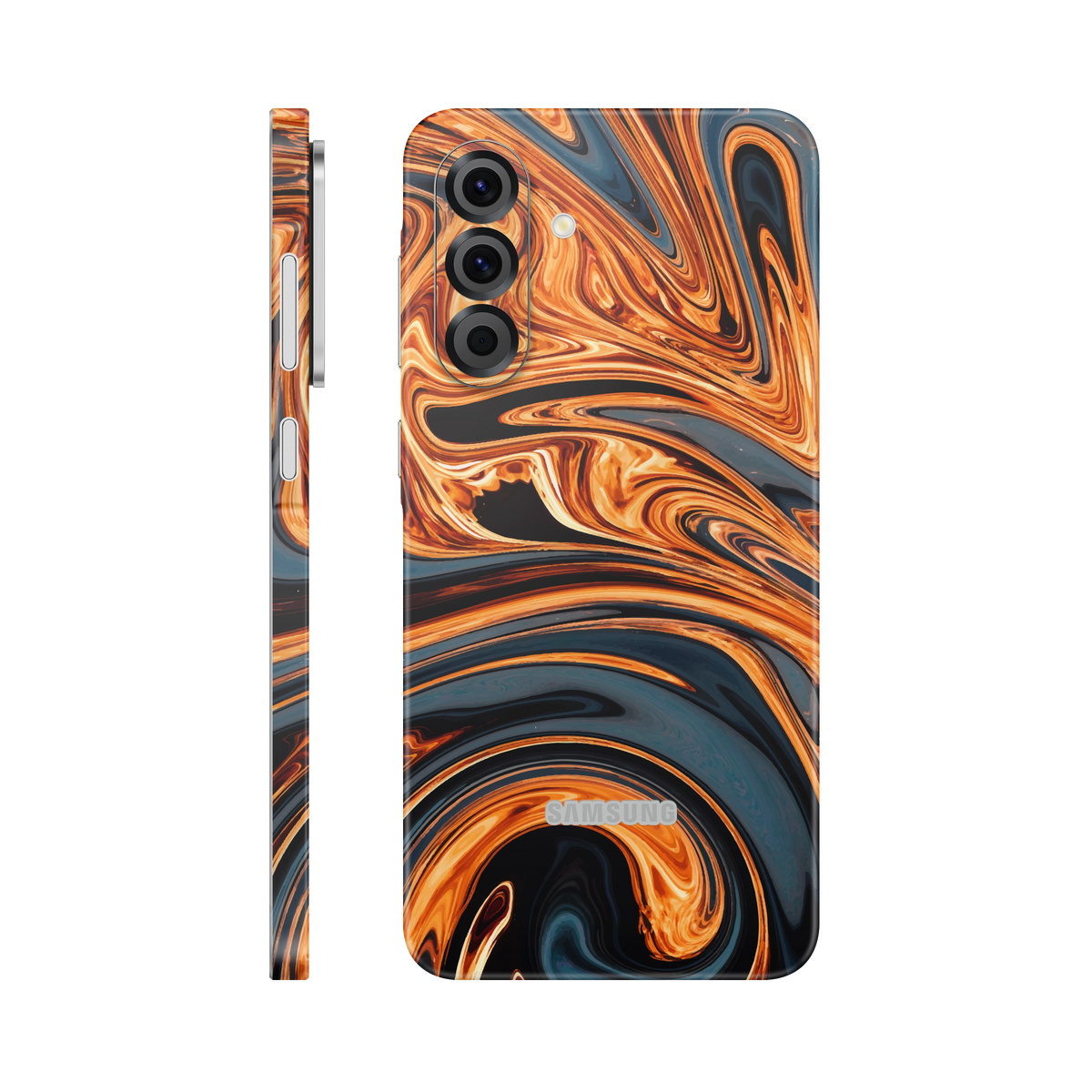 Folie de protectie pentru Samsung Galaxy A26, eSkins Signature, Skin Amber Blaze