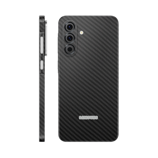Folie de protectie pentru Samsung Galaxy A26, eSkins Elegans, Skin Carbon Negru
