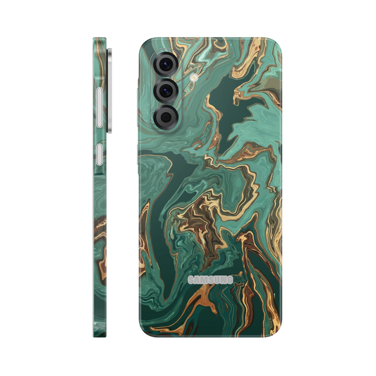 Folie de protectie pentru Samsung Galaxy A26, eSkins Signature, Skin Emerald Flow