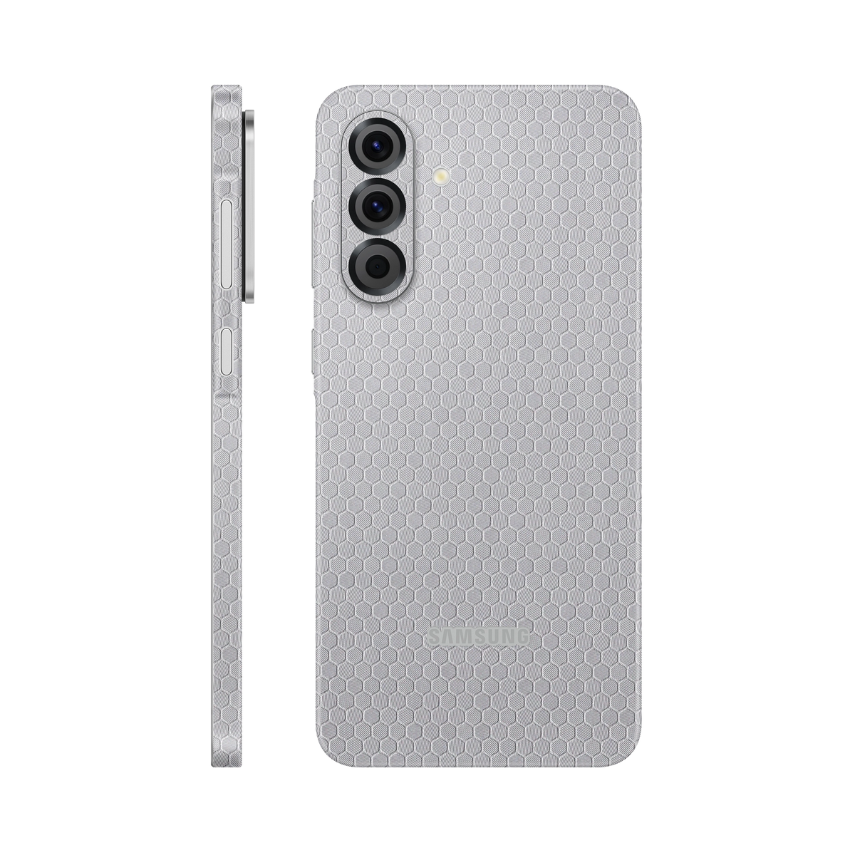 Folie de protectie pentru Samsung Galaxy A26, eSkins Elegans, Skin Honeycomb Gri
