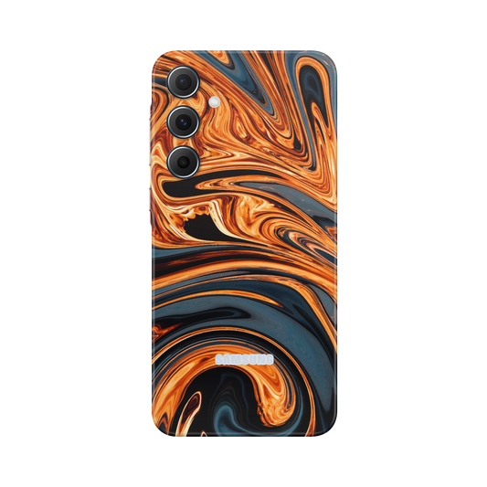 Folie de protectie pentru Samsung Galaxy A35, eSkins Signature, Skin Amber Blaze