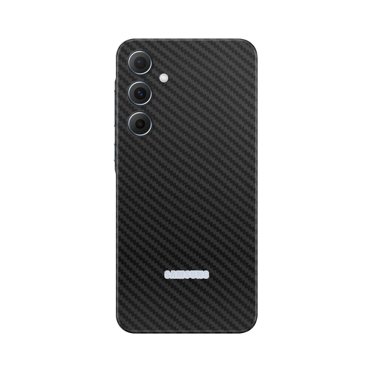 Folie de protectie pentru Samsung Galaxy A35, eSkins Elegans, Skin Carbon Negru
