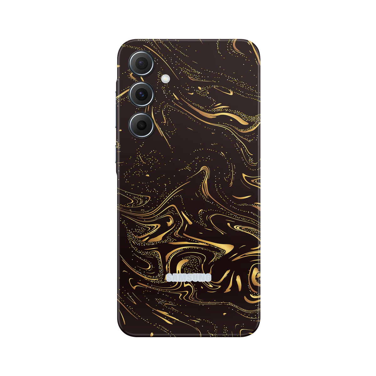 Folie de protectie pentru Samsung Galaxy A35, eSkins Signature, Skin Golden Noir