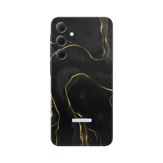 Folie de protectie pentru Samsung Galaxy A35, eSkins Signature, Skin Golden Onyx