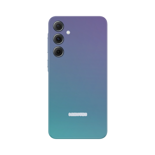 Folie de protectie pentru Samsung Galaxy A35, eSkins Unique, Skin Cameleon Turcoaz-Lavanda