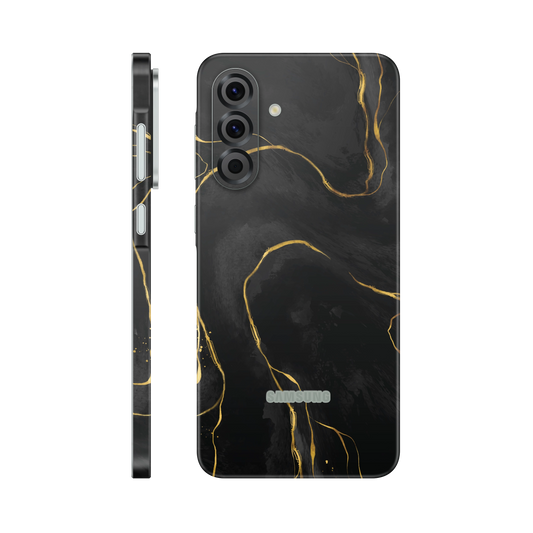 Folie de protectie pentru Samsung Galaxy A36, eSkins Signature, Skin Golden Onyx