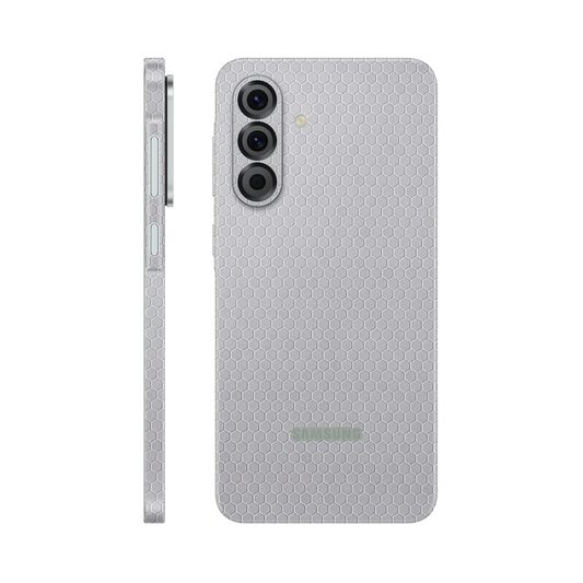 Folie de protectie pentru Samsung Galaxy A36, eSkins Elegans, Skin Honeycomb Gri