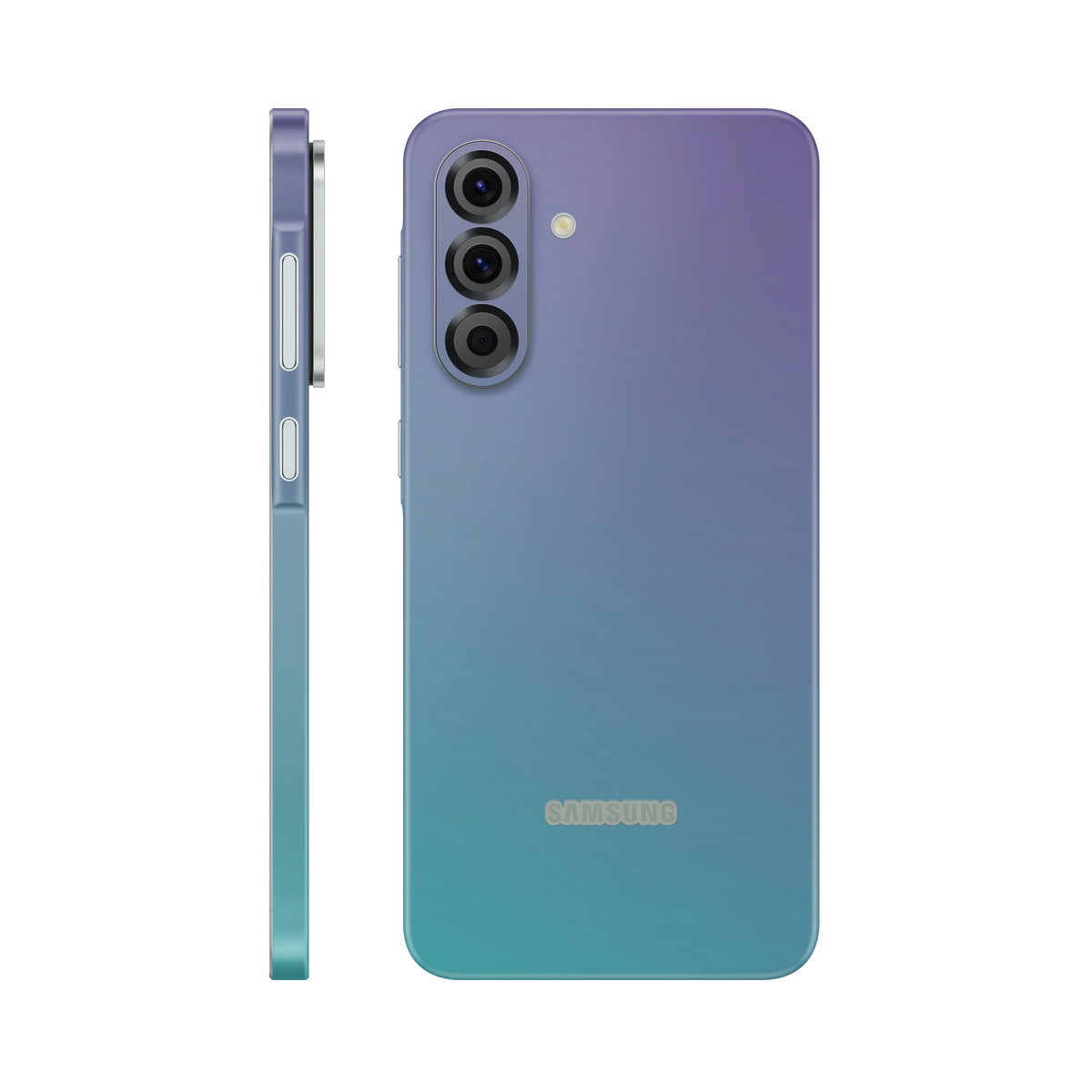 Folie de protectie pentru Samsung Galaxy A36, eSkins Unique, Skin Cameleon Turcoaz-Lavanda