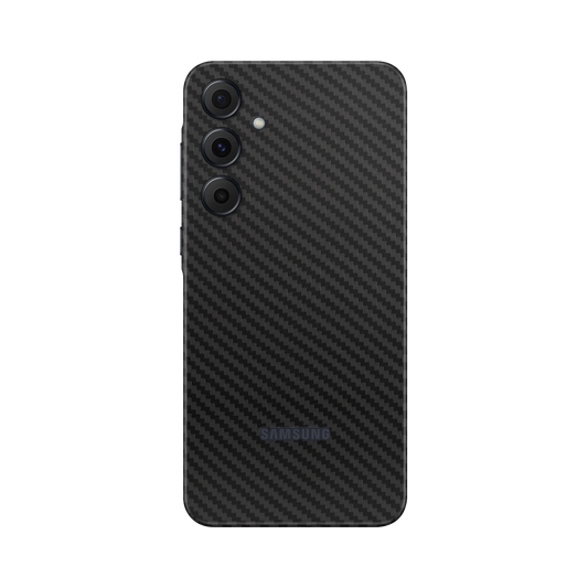 Folie de protectie pentru Samsung Galaxy A55, eSkins Elegans, Skin Carbon Negru