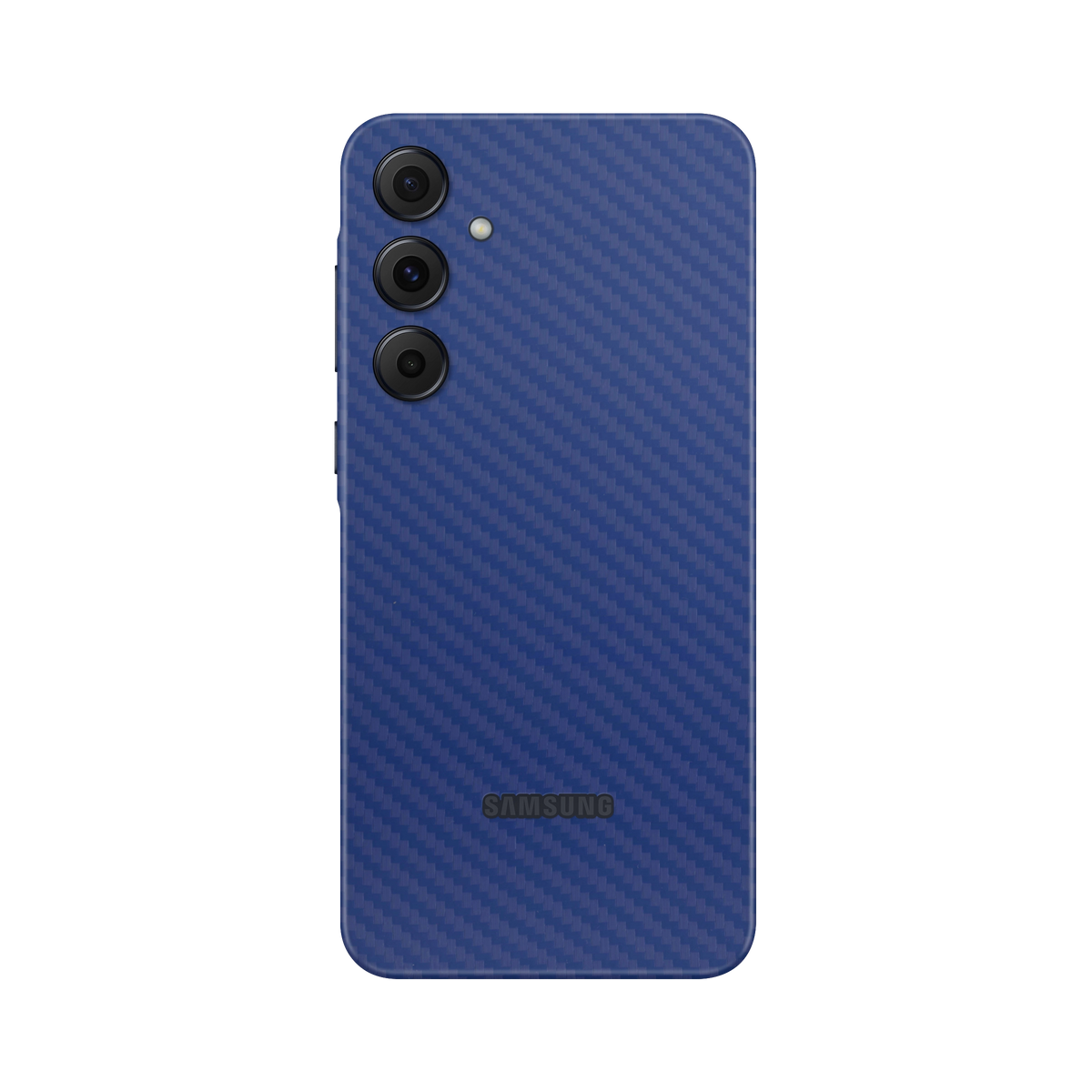 Folie de protectie pentru Samsung Galaxy A55, eSkins Elegans, Skin Carbon Albastru