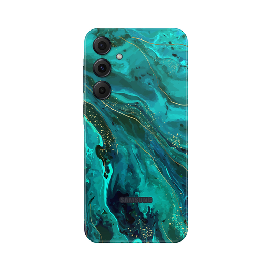 Folie de protectie pentru Samsung Galaxy A55, eSkins Signature, Skin Celestial Lagoon