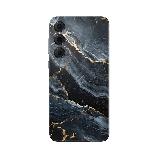 Folie de protectie pentru Samsung Galaxy A55, eSkins Signature, Skin Gilded Abyss