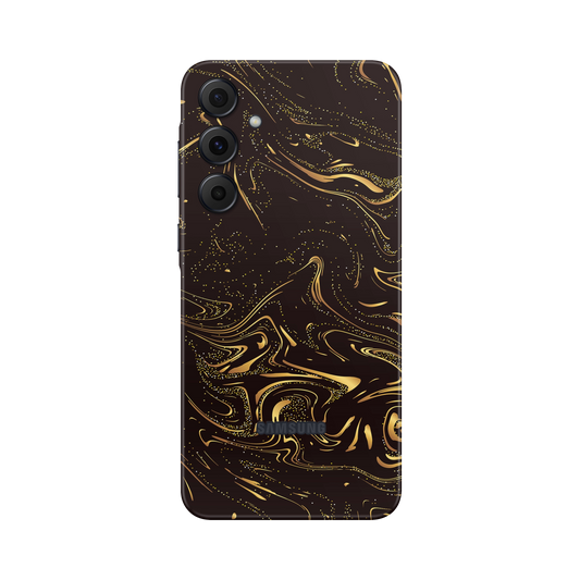 Folie de protectie pentru Samsung Galaxy A55, eSkins Signature, Skin Golden Noir