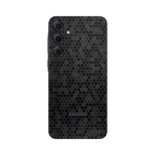 Folie de protectie pentru Samsung Galaxy A55, eSkins Elegans, Skin Honeycomb Negru