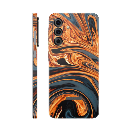 Folie de protectie pentru Samsung Galaxy A56, eSkins Signature, Skin Amber Blaze