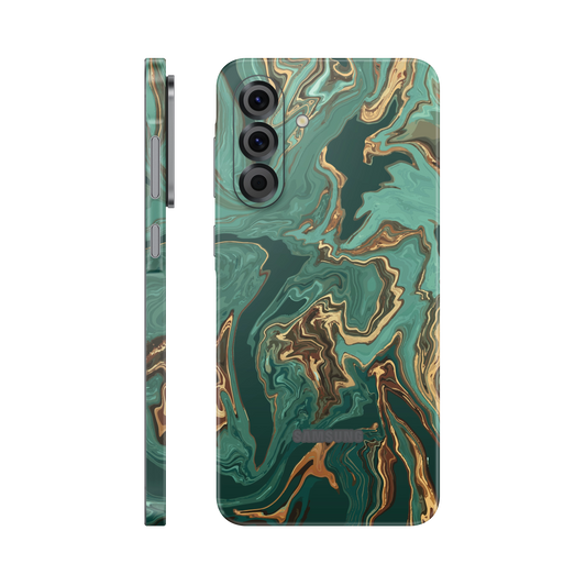 Folie de protectie pentru Samsung Galaxy A56, eSkins Signature, Skin Emerald Flow