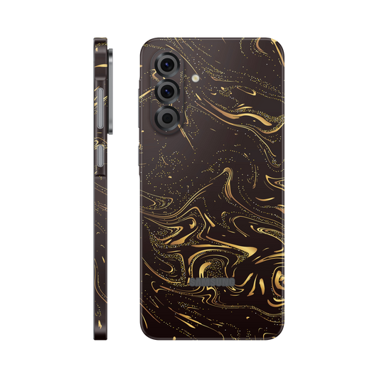 Folie de protectie pentru Samsung Galaxy A56, eSkins Signature, Skin Golden Noir