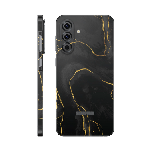 Folie de protectie pentru Samsung Galaxy A56, eSkins Signature, Skin Golden Onyx
