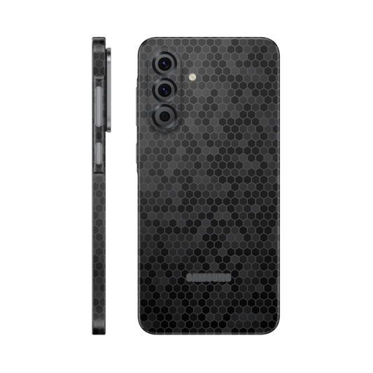 Folie de protectie pentru Samsung Galaxy A56, eSkins Elegans, Skin Honeycomb Negru