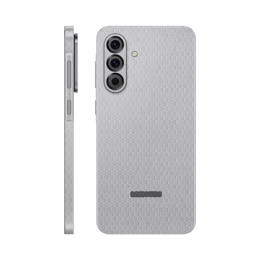 Folie de protectie pentru Samsung Galaxy A56, eSkins Elegans, Skin Honeycomb Gri
