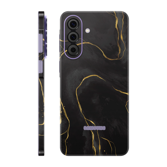 Folie de protectie pentru Samsung Galaxy A57, eSkins Signature, Skin Golden Onyx