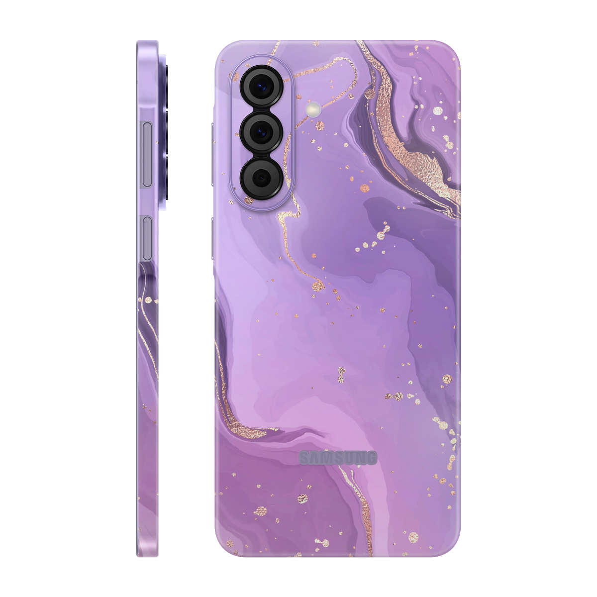 Folie de protectie pentru Samsung Galaxy A57, eSkins Signature, Skin Lavender Swirl