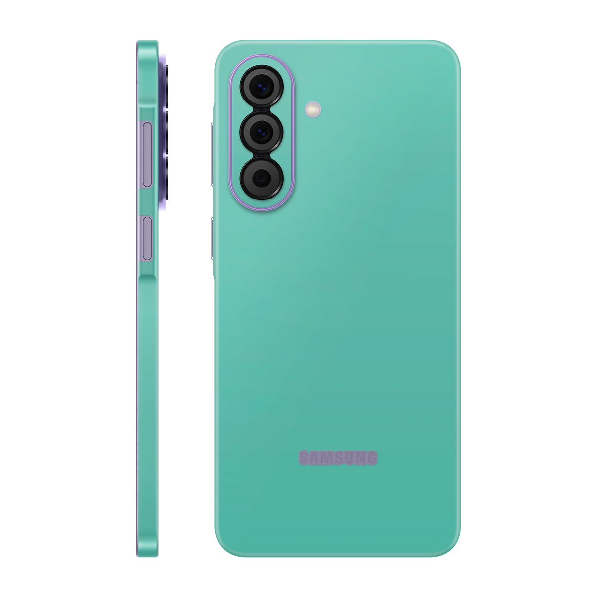 Folie de protectie pentru Samsung Galaxy A57, eSkins Unique, Skin Mat Verde Menta