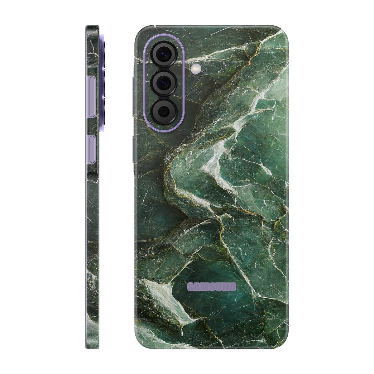 Folie de protectie pentru Samsung Galaxy A57, eSkins Signature, Skin Mystic Emerald