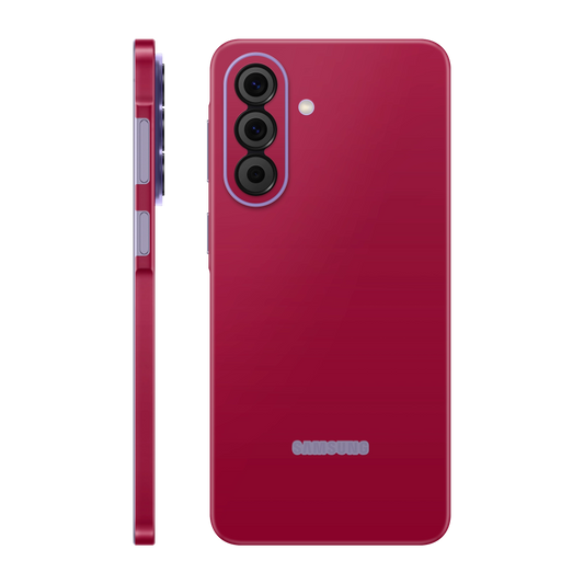 Folie de protectie pentru Samsung Galaxy A57, eSkins Unique, Skin Mat Rosu