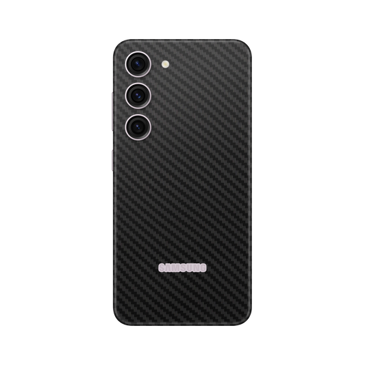 Skin Samsung Galaxy S23, Carbon 3D Black