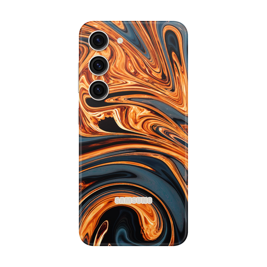 Folie de protectie pentru Samsung Galaxy S23 FE, eSkins Signature, Skin Amber Blaze