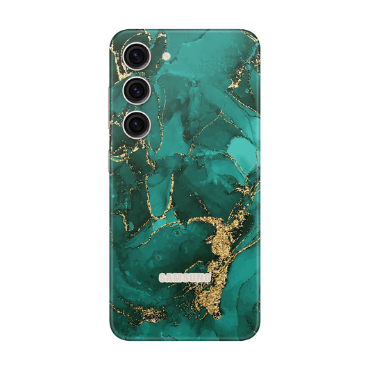 Folie de protectie pentru Samsung Galaxy S23 FE, eSkins Signature, Skin Ethereal Green